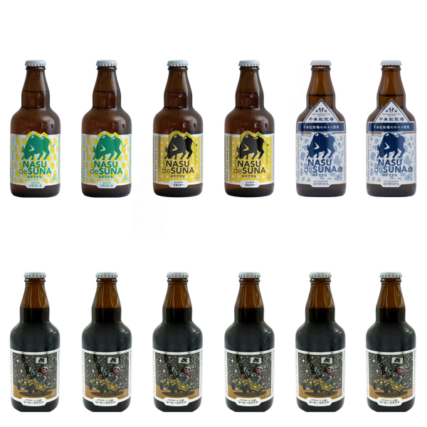 【新発売・特注ビールカード付・全国送料無料】オンラインストアBEST3商品6本&コーヒースタウト6本セット